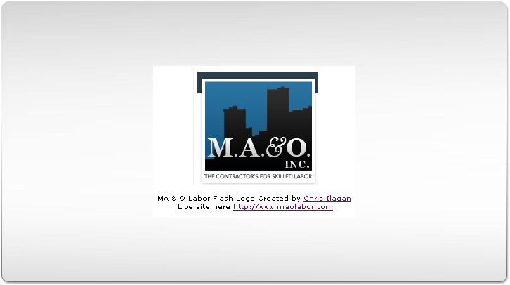 MA&O Labor Animated Flash Logo by Chris Ilagan