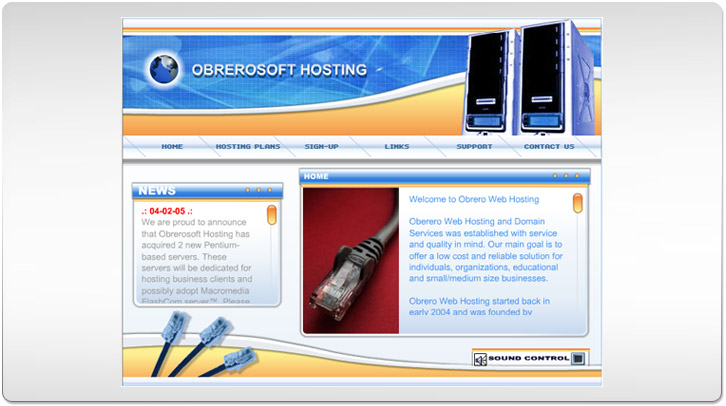 Obrerosoft Hosting Site by Chris Ilagan